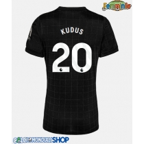 Maglie da calcio Tottenham Hotspur Mohammed Kudus #20 Seconda Maglia Femminile 2025-26 Manica Corta